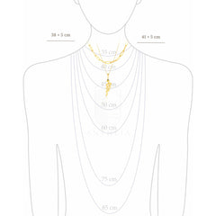 Collar doble serpiente