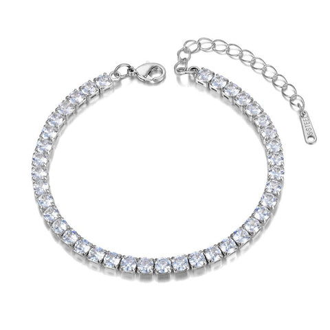 Pulsera cadena diamantes