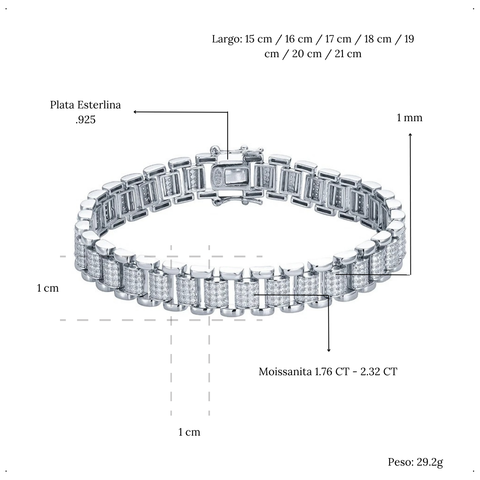 Pulsera Silbertraum - PO0009P