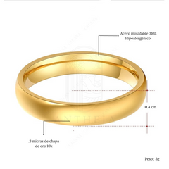 Anillo liso